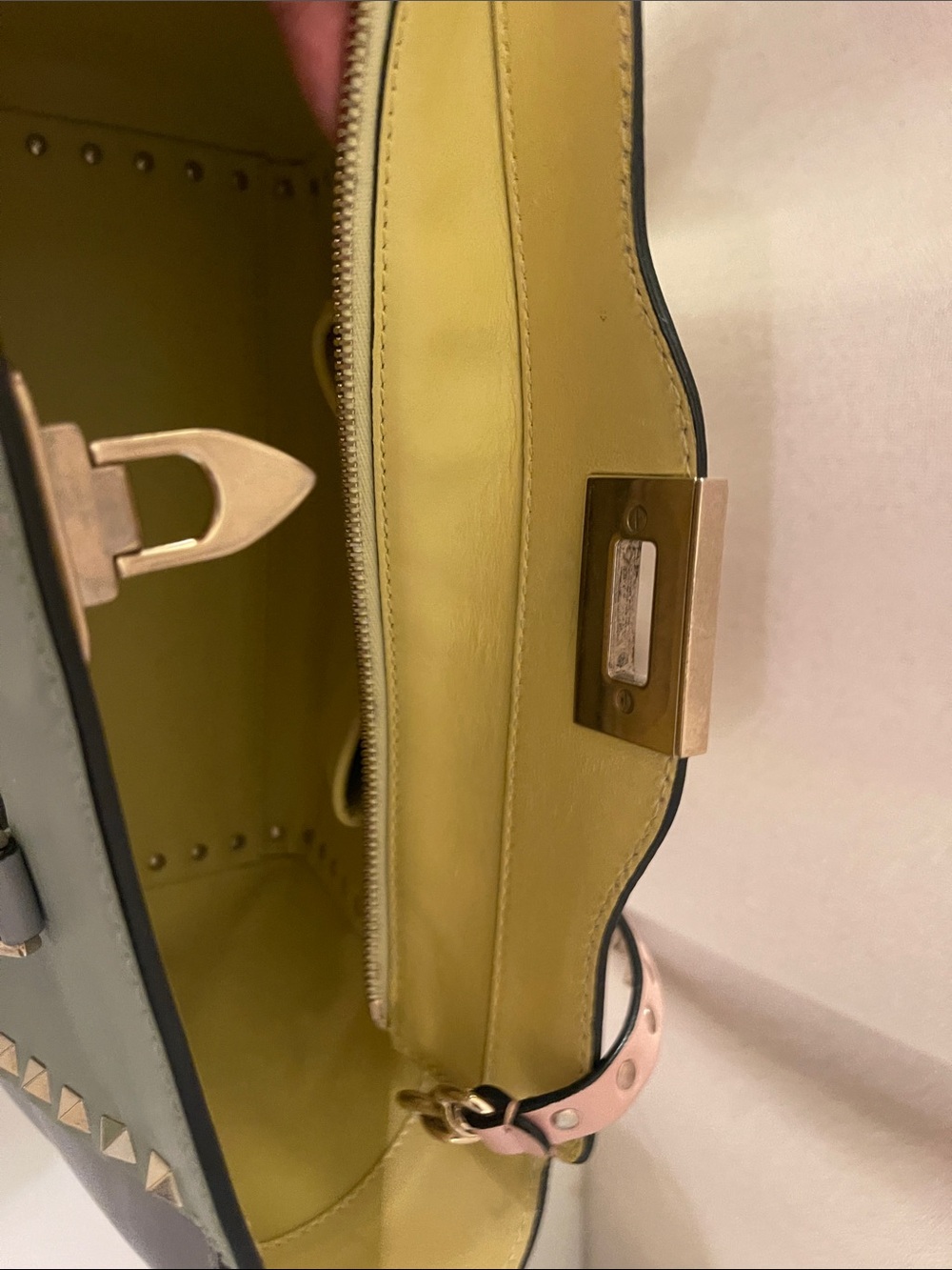 Valentino tricolor Rockstud small bag - Picture 10 of 14